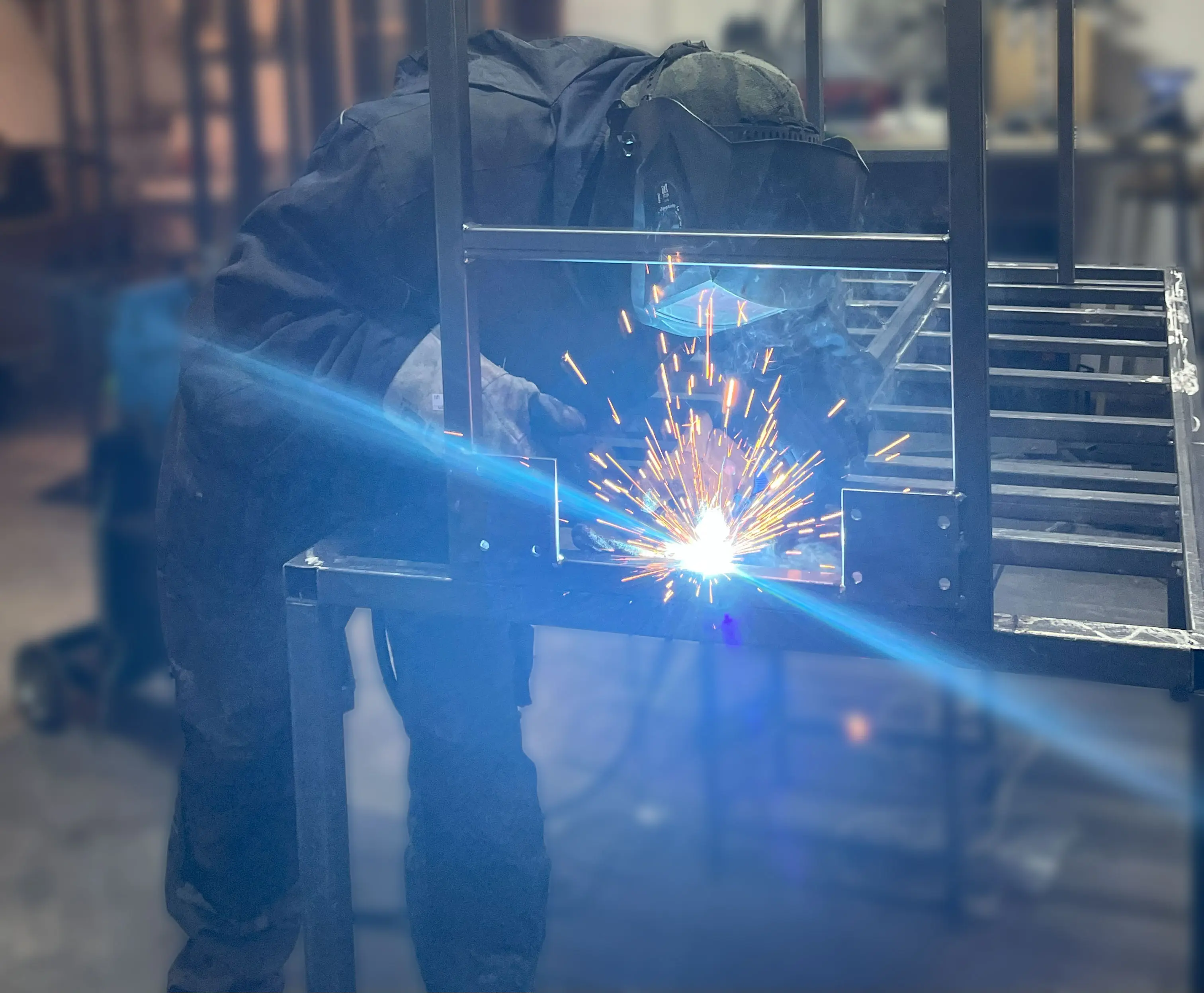 zvaranie kovovej konštrukcie